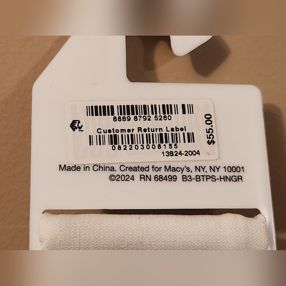 Bar III Men's Powell Vine Bow Tie & Solid Pocket Square Set RETAIL $55 NEW - Picture 5 of 5